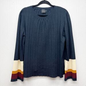 Cliche Wool Sweater Womens Large Wide Long Sleeves Workwear Career Academia